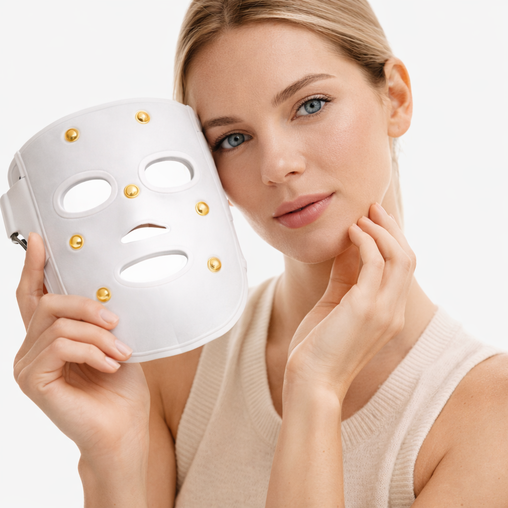 Maske mit Mehrpunkt-Magnettherapie