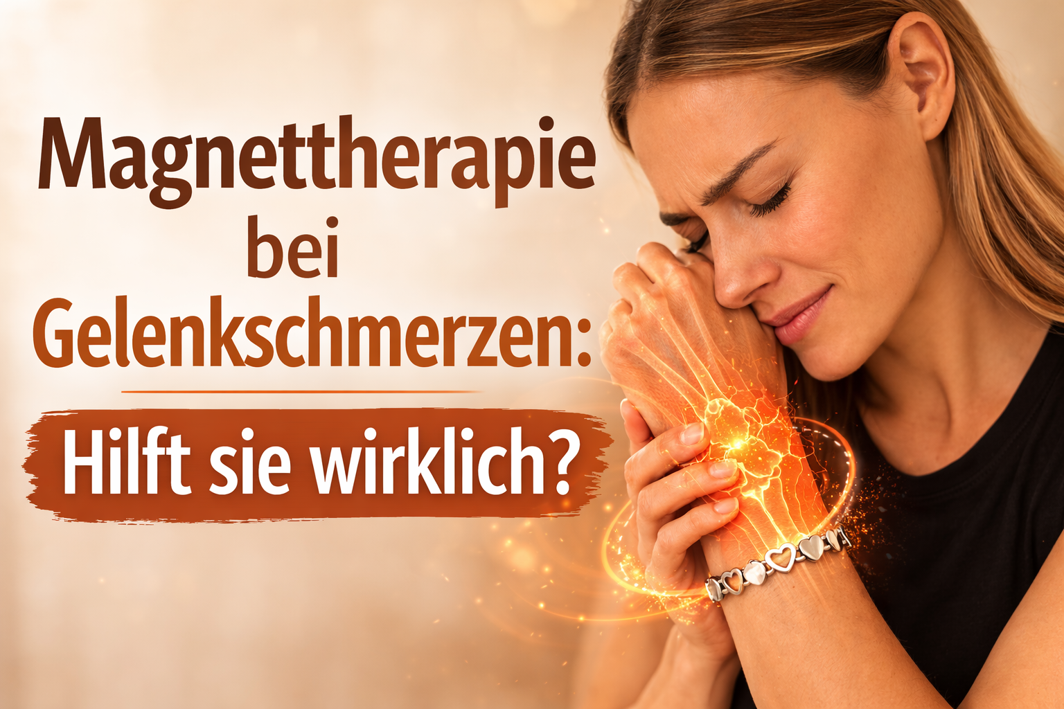 Magnettherapie bei Gelenkschmerzen: Hilft sie wirklich?