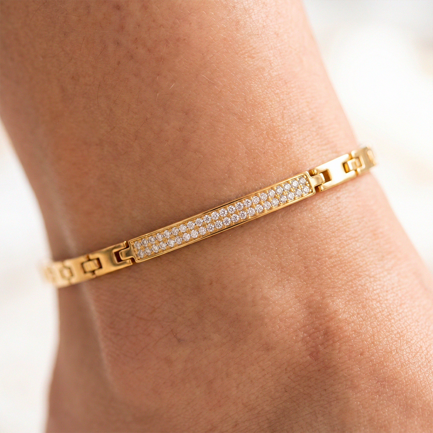 Luxus GOLD Fußkettchen für die Gesundheit – Unsichtbares Wohlbefinden