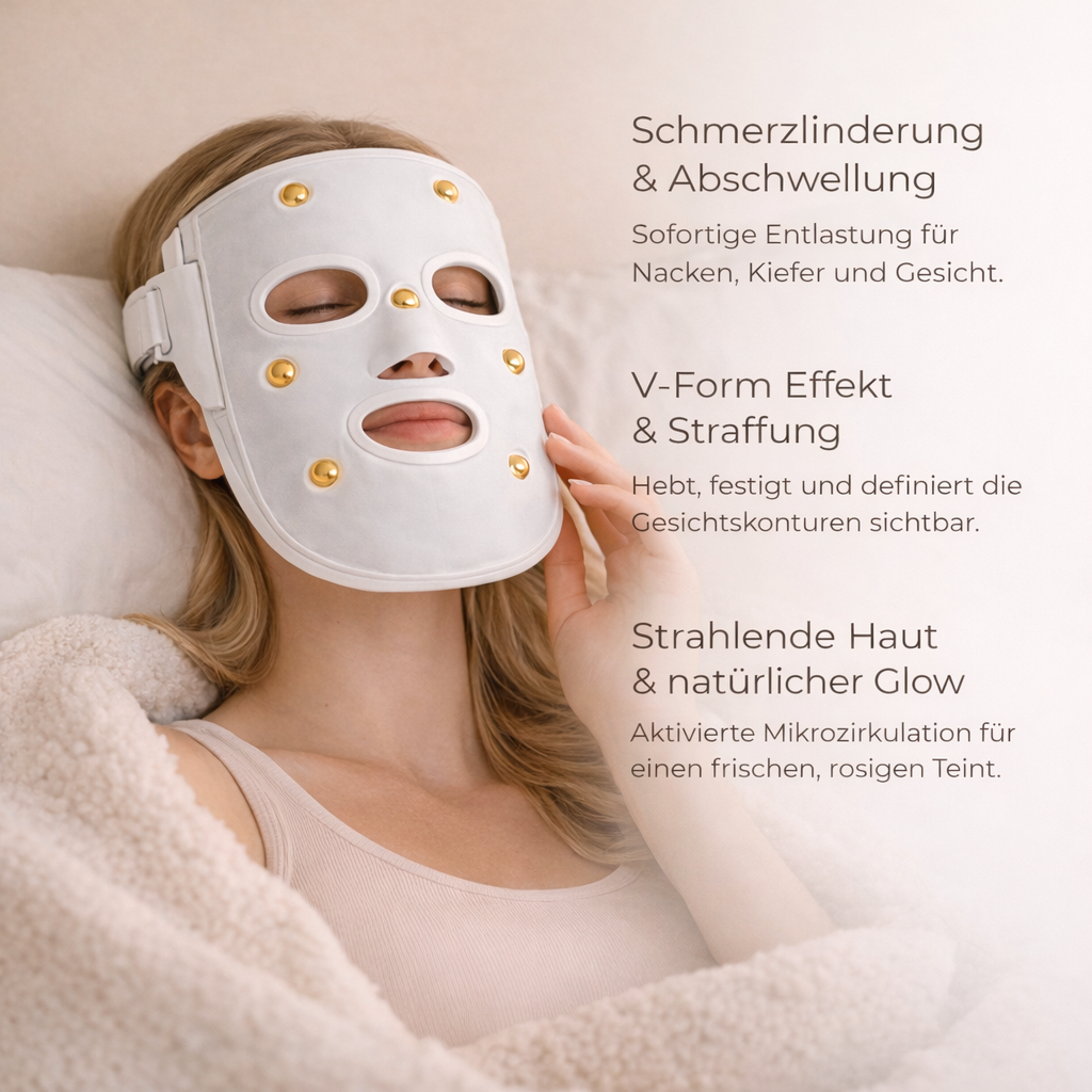 Maske mit Mehrpunkt-Magnettherapie