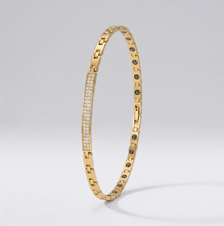 Luxus GOLD Fußkettchen für die Gesundheit – Unsichtbares Wohlbefinden